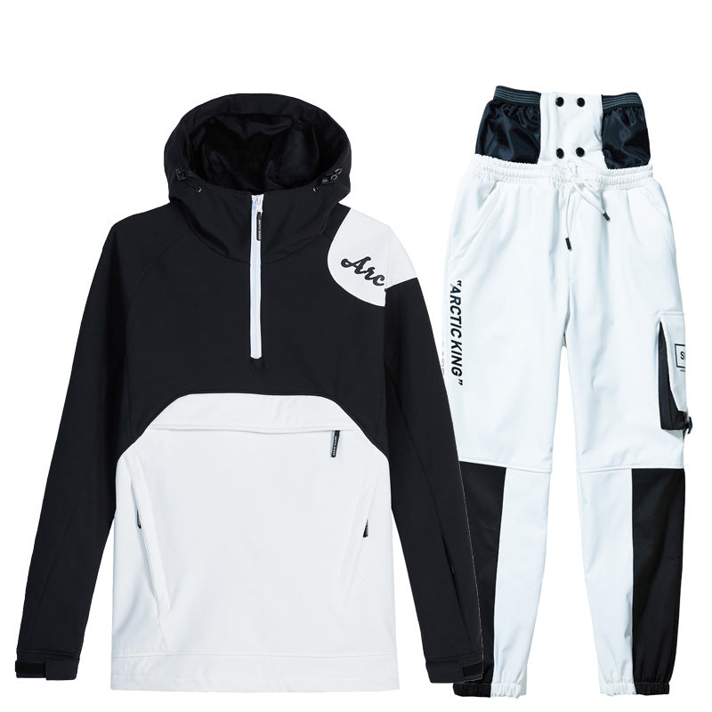 Conjunto de Esquí Cortavientos de Invierno