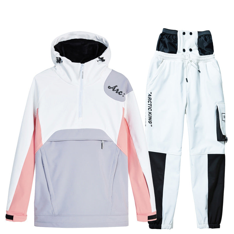 Conjunto de Esquí Cortavientos de Invierno