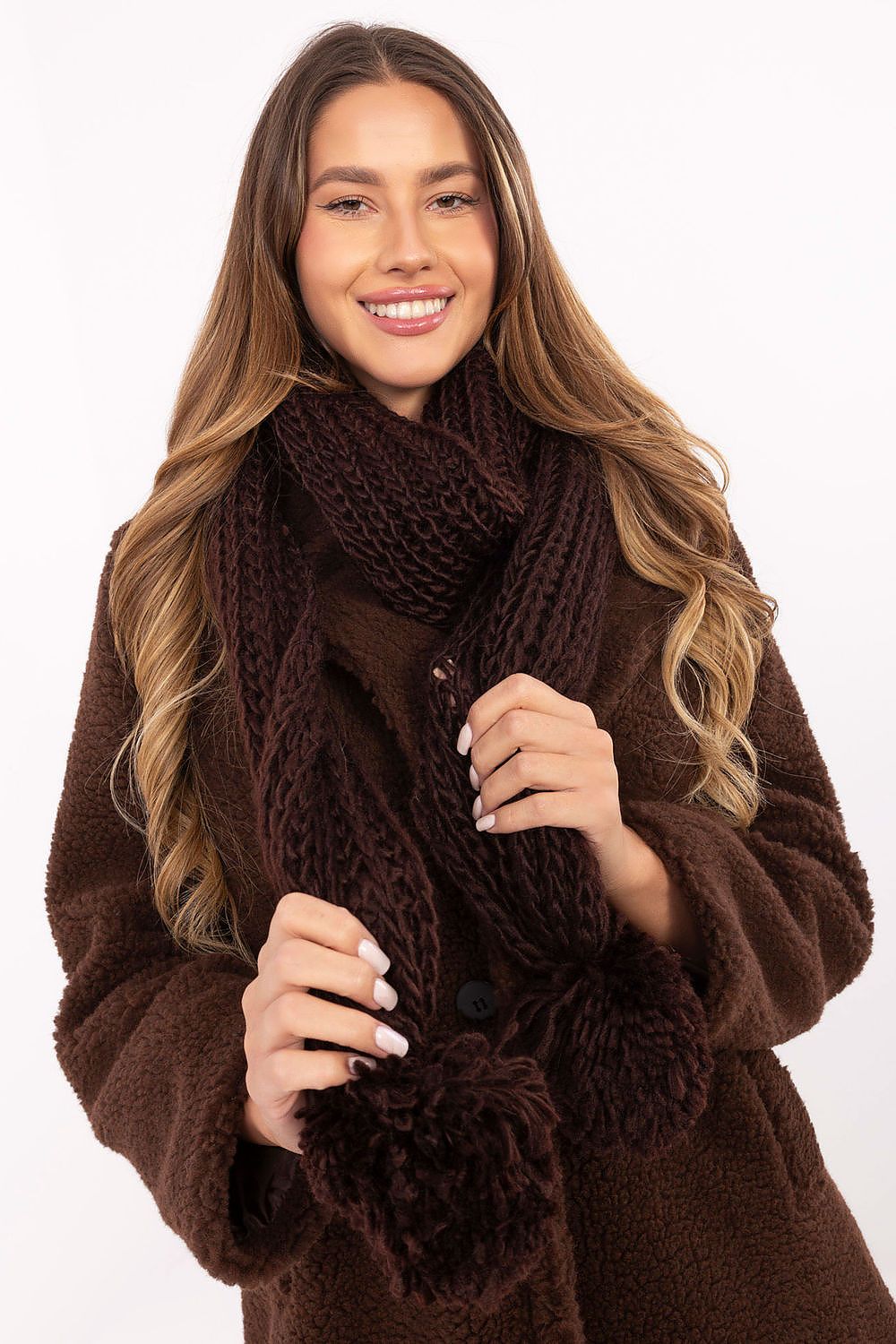  Shawl model 220394 Factory Price 