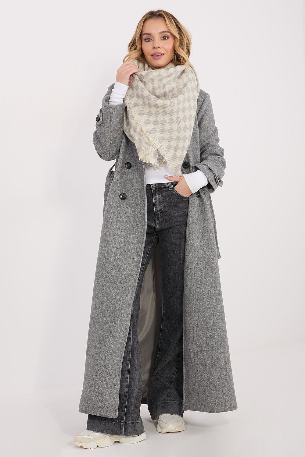  Shawl model 222302 Factory Price 