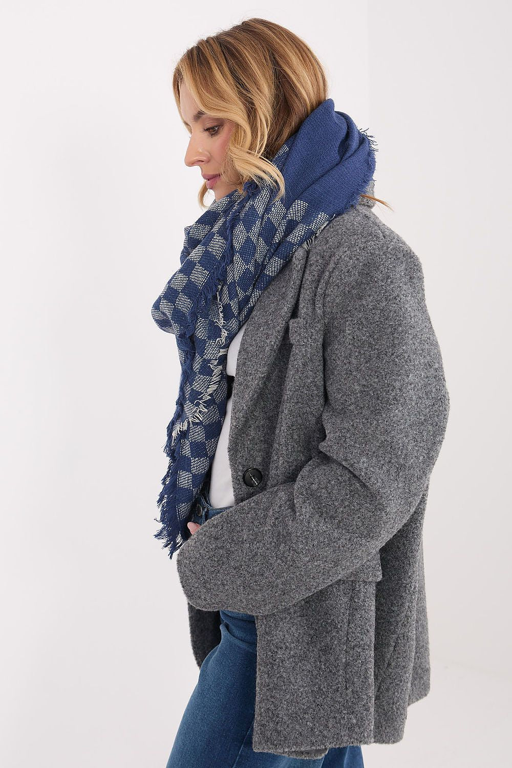  Shawl model 222304 Factory Price 