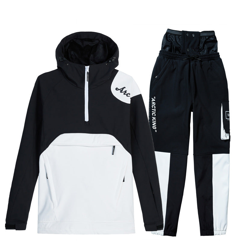 Conjunto de Esquí Cortavientos de Invierno