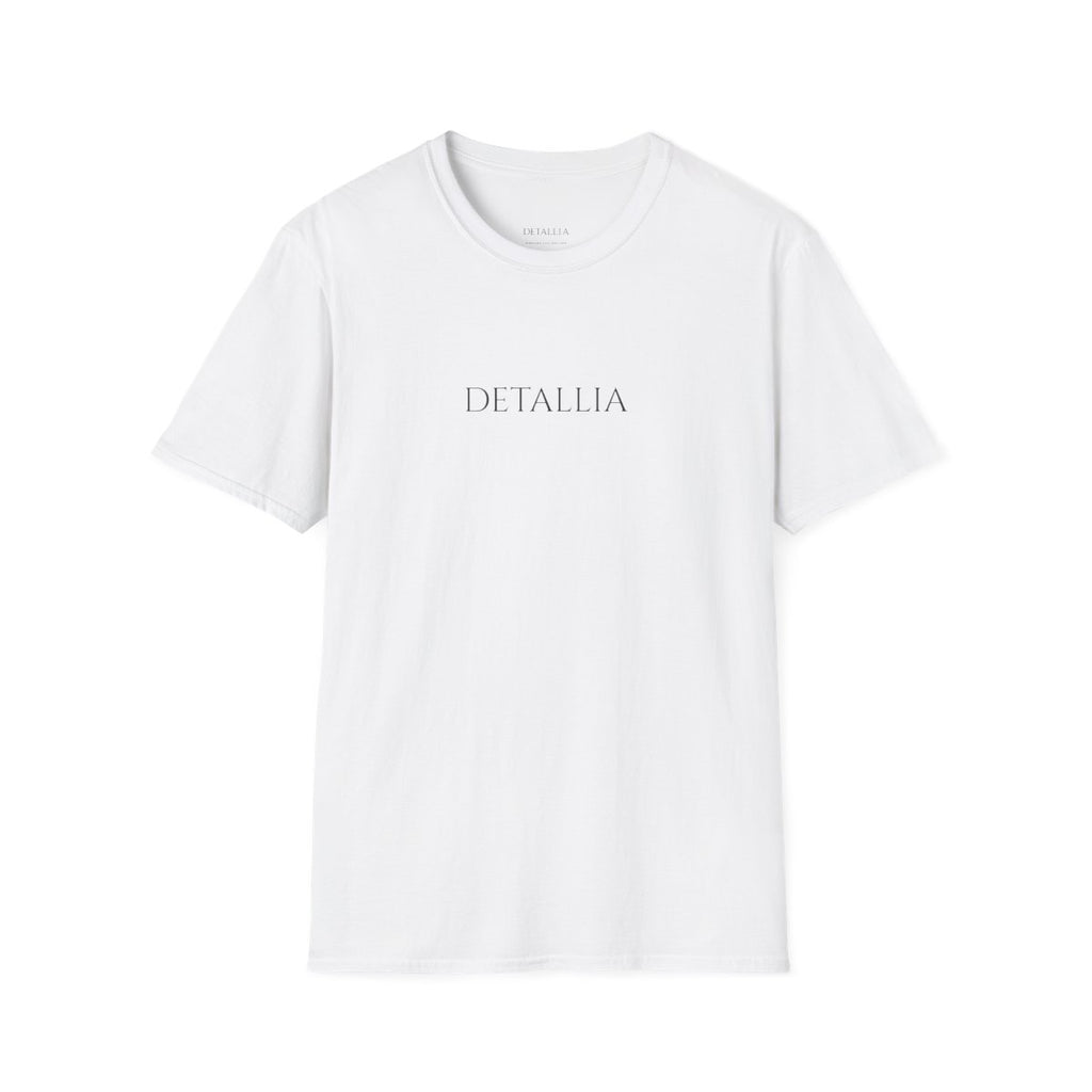 Camiseta Blanca Básica Detallia - mockup claro