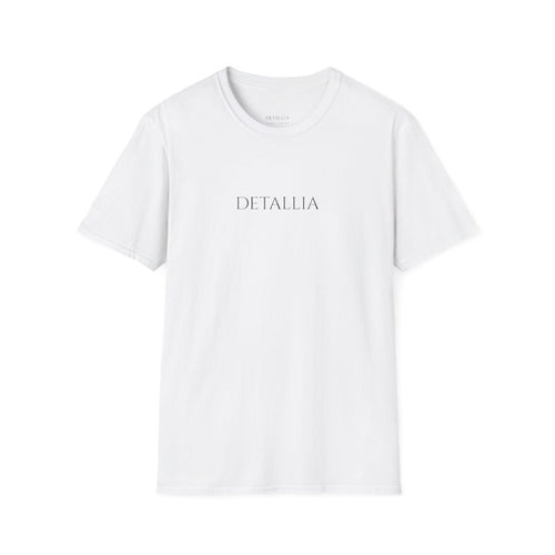 Camiseta Blanca Básica Detallia - mockup claro